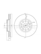 METELLI 23-0409C Тормозной диск