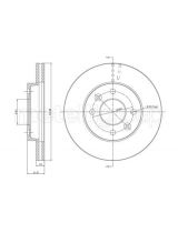 METELLI 23-0110 Тормозной диск