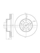 METELLI 23-0340 Тормозной диск