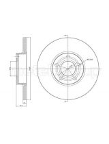 METELLI 23-0263 Тормозной диск