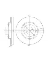 METELLI 23-0486C Тормозной диск