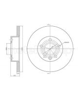 METELLI 23-0484 Тормозной диск