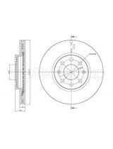 METELLI 23-0835C Тормозной диск