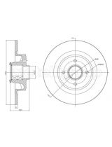 METELLI 23-1457 Тормозной диск