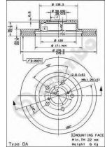 BREMBO 09.5674.21 Тормозной диск