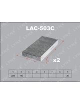 Lynxauto LAC-503C Фильтр салонный 2 шт