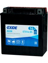 EXIDE ETX16-BS AGM 12 V (14 А/ч) 220 A ETN 1 B0