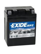 EXIDE AGM12-14 BIKE 12V (12 А/ч) 210A