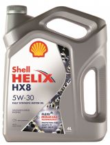 Моторное масло SHELL 550040542 Helix HX8 Synthetic 5W-30 4л