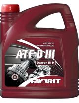 Трансмиссионное масло FAVORIT 55979 ATF D III 4л