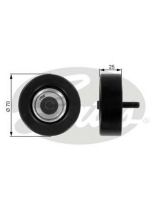 GATES T36175 Ролик