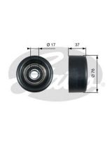 GATES T38028 Ролик