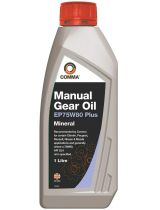 Трансмиссионное масло COMMA EP75W80P1L Manual Gear OIL EP Plus GL-4 75W-80 1л