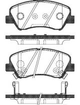 REMSA 1488.02 Колодки дисковые передние