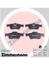 ZIMMERMANN 23334.165.1 Колодки дисковые задние