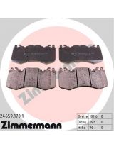 ZIMMERMANN 24659.170.1 Колодки дисковые передние
