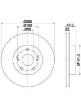 Textar 92179503 Тормозной диск с покрытием PRO