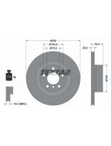 Textar 92256303 Тормозной диск с покрытием PRO