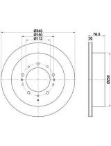 Textar 92198503 Тормозной диск с покрытием PRO