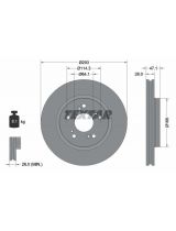 Textar 92184803 Тормозной диск с покрытием PRO