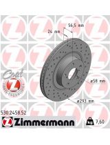 ZIMMERMANN 530.2458.52 Тормозной диск