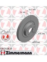 ZIMMERMANN 530.2458.20 Тормозной диск
