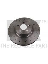 NK 203351 Тормозной диск передний