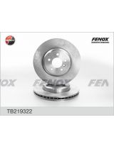 FENOX TB219322 Тормозной диск передний