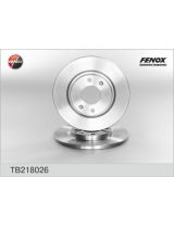 FENOX TB218026 Тормозной диск передний
