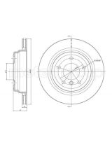 METELLI 23-0398C Тормозной диск