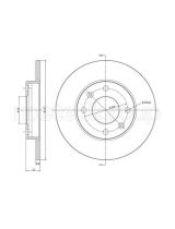 METELLI 23-0100 Тормозной диск