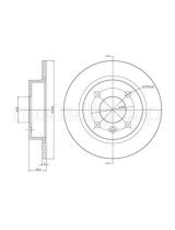 METELLI 23-0309 Тормозной диск