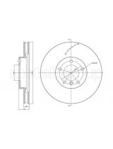 METELLI 23-1072C Тормозной диск