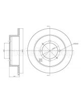 METELLI 23-0651 Тормозной диск