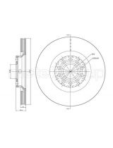 METELLI 23-0726C Тормозной диск
