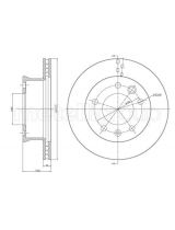 METELLI 23-0418 Тормозной диск