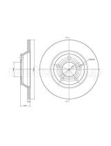 METELLI 23-0392C Тормозной диск