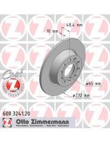 ZIMMERMANN 600.3241.20 Тормозной диск задний