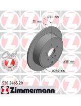 ZIMMERMANN 530.2465.20 Тормозной диск задний