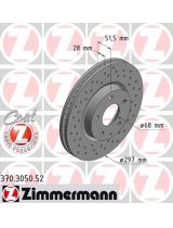 ZIMMERMANN 370.3050.52 Тормозной диск передний