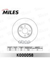Miles K000058 Тормозной диск передний