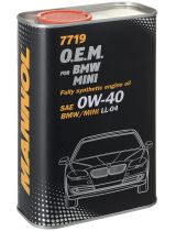 Моторное масло MANNOL MN7719-1ME 7719 OEM for BMW Mini 0W-40 METAL 1л