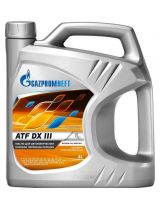 Трансмиссионное масло GAZPROMNEFT 253651855 ATF DX III 4л