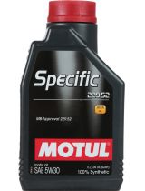 Моторное масло MOTUL 104844 SPECIFIC 229.52 C3 5W-30 1л