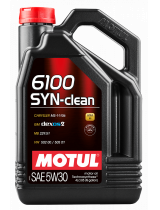 Моторное масло MOTUL 107948 6100 SYN-CLEAN 5W-30 5л