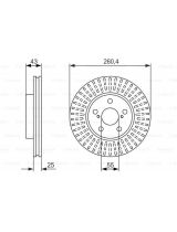 BOSCH 0 986 479 869 Тормозной диск