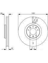 BOSCH 0 986 479 529 Тормозной диск