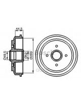 BOSCH 0 986 477 149 Тормозной барабан