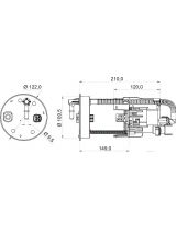 Lynxauto LF-954M Фильтр топливный погружной