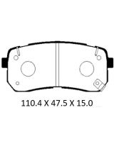 Patron PBP019KOR Колодки дисковые задние